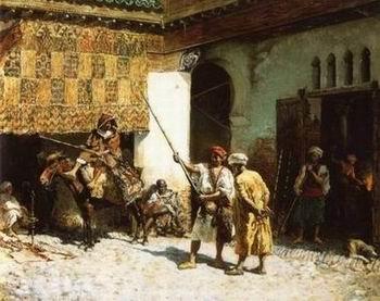 unknow artist Arab or Arabic people and life. Orientalism oil paintings  281 oil painting picture